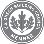 Green Building Council Logo - Gray